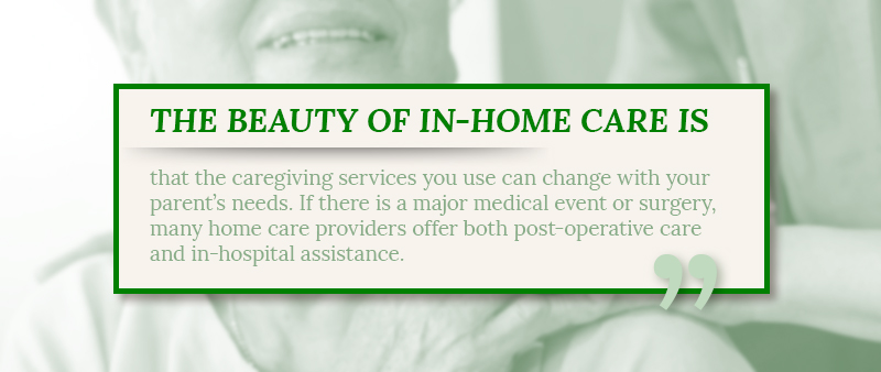 beauty of in home care quote